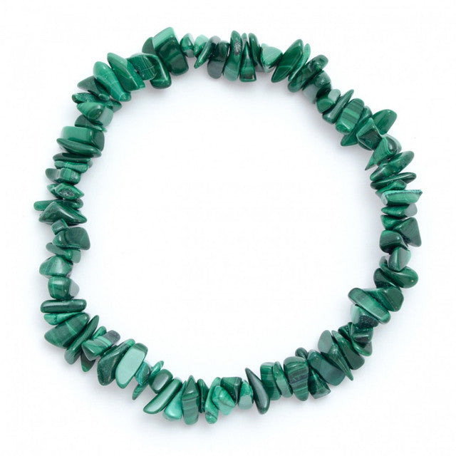 Malachite Chip Bracelet Malachite Chip Bracelet